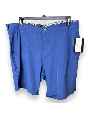 NWT Surf and Swim Co. Men’s Trunks Blue Multi Functional Shorts - Size 40